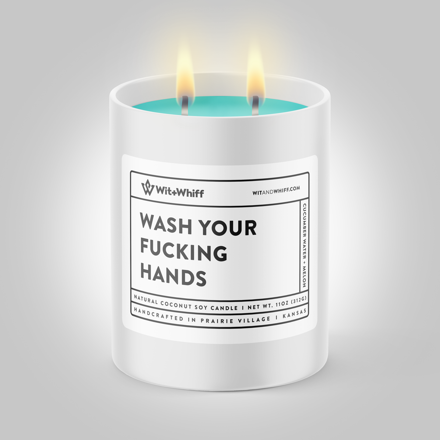 Wash Your Fucking Hands - 11oz - Cucumber Water + Melon